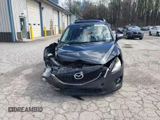 2014 Mazda CX-5 Touring with VIN JM3KE4CY6E0306508, listed as a Copart auction lot 53475075 with 0 mi miles and Salvage Title. Bid and sale history available at carsss.com. Image 14.