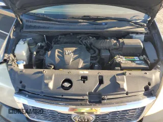2012 Kia Sedona EX with VIN KNDMH4C76C6440137, listed as a Copart auction lot 73970024 with 250,614 mi miles and Clean Title. Bid and sale history available at carsss.com. Image 12.
