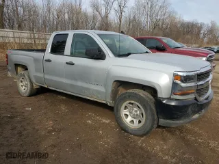 2017 Chevrolet Silverado 1500 Work Truck with VIN 1GCVKNEC2HZ405171, listed as a Copart auction lot 48628195 with 198,318 mi miles and Clean Title. Bid and sale history available at carsss.com. Image 4.