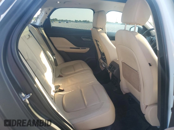 2017 Jaguar F-Pace 35t Prestige with VIN SADCK2BV6HA092480, listed as a Copart auction lot 53429615 with 54,285 mi miles and Salvage Title. Bid and sale history available at DreamBid. Image 11.