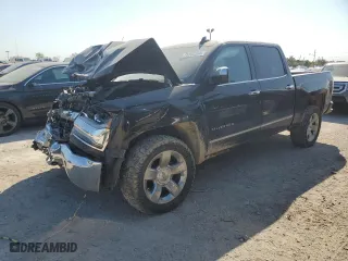 2017 Chevrolet Silverado 1500 LTZ with VIN 3GCUKSEC8HG283975, listed as a Copart auction lot 75222264 with 0 mi miles and Salvage Title. Bid and sale history available at carsss.com. Image 1.