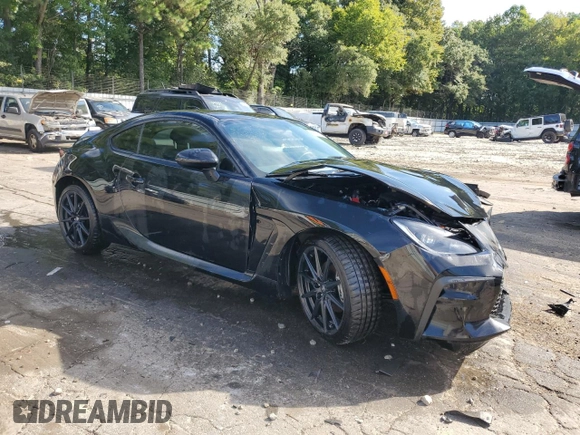 2023 Toyota GR86 Premium with VIN JF1ZNBF12P8765815, listed as a Copart auction lot 69377494 with 5,382 mi miles and Salvage Title. Bid and sale history available at carsss.com. Image 4.