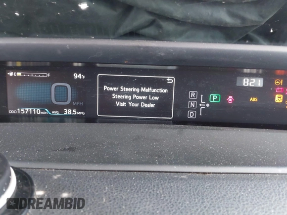 2020 Toyota Prius LE with VIN JTDKARFP6L3159932, listed as a IAAI auction lot 42714958 with 157,110 mi miles and . Bid and sale history available at DreamBid. Image 7.