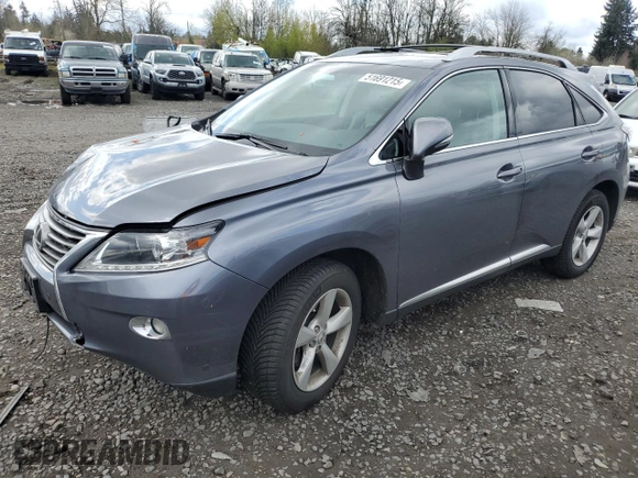 2013 Lexus RX 350 with VIN 2T2BK1BA4DC171291, listed as a Copart auction lot 51691215 with 61,804 mi miles and Salvage Title. Bid and sale history available at carsss.com. Image 1.