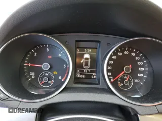 2012 Volkswagen Golf TDI with VIN WVWNM7AJ5CW332205, listed as a Copart auction lot 44744695 with 109,381 mi miles and Salvage title. Bid and sale history available at DreamBid. Image 9.