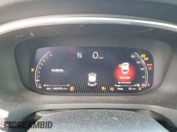 2023 Acura MDX Technology with VIN 5J8YD9H40PL006068, listed as a Copart auction lot 65587645 with 43,192 mi miles and Salvage title. Bid and sale history available at DreamBid. Image 9.