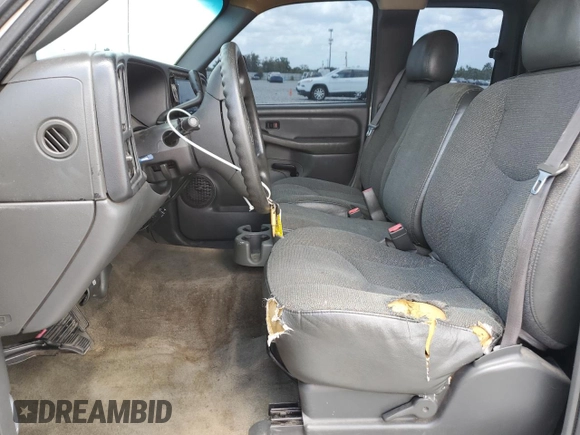 2004 Chevrolet Silverado 1500 LS with VIN 2GCEC19VX41154291, listed as a Copart auction lot 55132725 with 209,356 mi miles and Salvage Title. Bid and sale history available at DreamBid. Image 7.