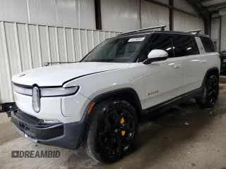2022 Rivian R1S Launch Edition with VIN 7PDSGABL4NN002354, listed as a Copart auction lot 51320655 with 0 mi miles and Salvage Title. Bid and sale history available at carsss.com. Image 1.