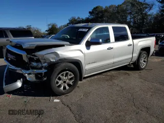 2014 GMC Sierra 1500 SLT with VIN 3GTP1VECXEG160854, listed as a Copart auction lot 87907185 with 166,826 mi miles and Salvage title. Bid and sale history available at DreamBid. Image 1.