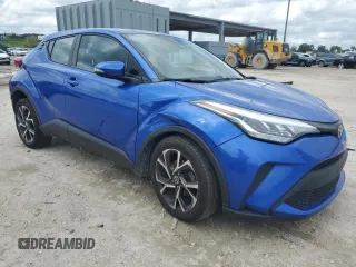 2021 Toyota C-HR LE with VIN NMTKHMBXXMR124104, listed as a Copart auction lot 50865005 with 68,040 mi miles and Salvage Title. Bid and sale history available at DreamBid. Image 4.