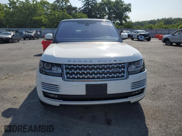 2017 Land Rover Range Rover HSE z VIN SALGS2FV5HA366252, wystawiony jako Copart lot #61789545 z przebiegiem 84 786 mil mil oraz Czysty tytuł • Clean title. Historia ofert i sprzedaży dostępna na DreamBid. Obrazek 5.