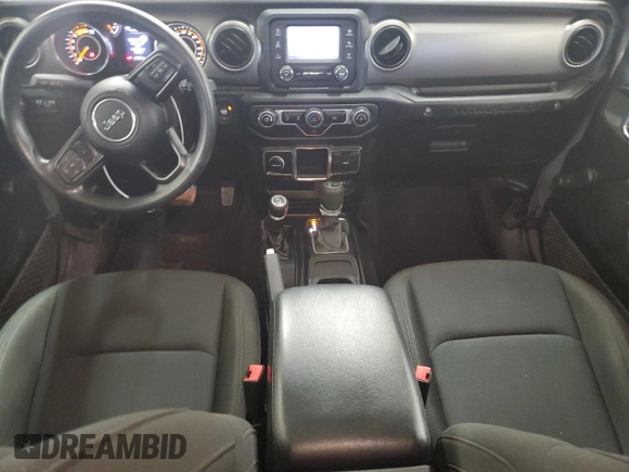 2021 Jeep Wrangler Unlimited Willys with VIN 1C4HJXDM2MW584118, listed as a Copart auction lot 43214885 with 67,955 mi miles and Salvage title. Bid and sale history available at DreamBid. Image 8.