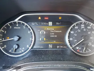 2021 Nissan Maxima SV with VIN 1N4AA6CV1MC514154, listed as a Copart auction lot 46594215 with 85,159 mi miles and Clean Title. Bid and sale history available at carsss.com. Image 9.