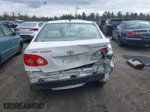 2008 Toyota Corolla CE with VIN 2T1BR32E78C881628, listed as a IAAI auction lot 41875149 with 176,652 mi miles and . Bid and sale history available at DreamBid. Image 6.