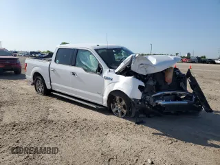 2017 Ford F-150 XL with VIN 1FTEW1CP0HKC71742, listed as a Copart auction lot 52219285 with 0 mi miles and Salvage Title. Bid and sale history available at carsss.com. Image 4.