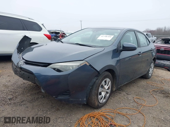 2019 Toyota Corolla L z VIN 2T1BURHE3KC191830, wystawiony jako IAAI lot #41798764 z przebiegiem 169 558 mil mil oraz . Historia ofert i sprzedaży dostępna na DreamBid. Obrazek 2.