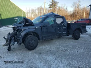 2018 Ford F-150 XL with VIN 1FTEW1EP9JFB61221, listed as a Copart auction lot 42167805 with 0 mi miles and Salvage Title. Bid and sale history available at carsss.com. Image 1.