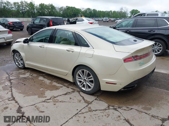 2014 Lincoln MKZ with VIN 3LN6L2G95ER808560, listed as a IAAI auction lot 42288383 with 97,298 mi miles and . Bid and sale history available at DreamBid. Image 3.