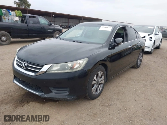 2014 Honda Accord LX z VIN 1HGCR2F34EA091034, wystawiony jako IAAI lot #42110625 z przebiegiem 200 519 mil mil oraz . Historia ofert i sprzedaży dostępna na DreamBid. Obrazek 2.