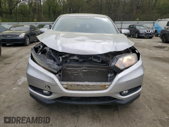 2016 Honda HR-V EX with VIN 3CZRU6H50GM765693, listed as a Copart auction lot 51143835 with 59,060 mi miles and Salvage Title. Bid and sale history available at DreamBid. Image 5.