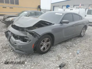 2019 Dodge Charger SXT with VIN 2C3CDXBG0KH713424, listed as a Copart auction lot 57134455 with 168,741 mi miles and Salvage title. Bid and sale history available at DreamBid. Image 1.