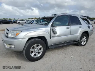 2004 Toyota 4Runner SR5 with VIN JTEZU14R048020990, listed as a Copart auction lot 51836355 with 183,582 mi miles and Salvage Title. Bid and sale history available at carsss.com. Image 1.