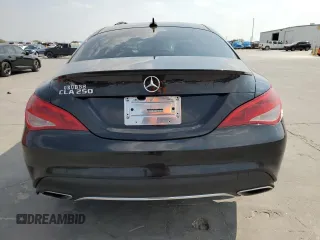 2018 Mercedes-Benz CLA 250 with VIN WDDSJ4EB4JN596540, listed as a Copart auction lot 66037943 with 97,530 mi miles and . Bid and sale history available at DreamBid. Image 6.