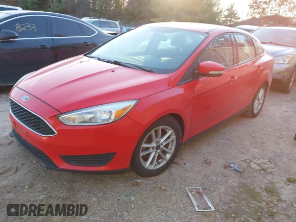 2016 Ford Focus SE with VIN 1FADP3F27GL271322, listed as a IAAI auction lot 41445039 with 100,195 mi miles. Bid and sale history available at carsss.com. Image 2.