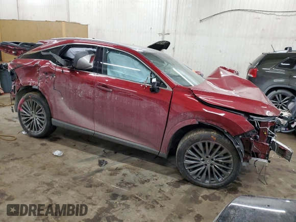 2024 Lexus RX with VIN 2T2BAMCA7RC059871, listed as a Copart auction lot 84536274 with 0 mi miles and Salvage Title. Bid and sale history available at carsss.com. Image 4.