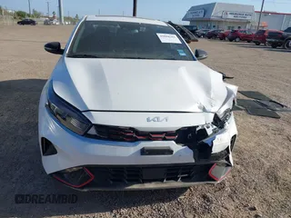 2023 Kia Forte GT-Line with VIN 3KPF54AD3PE624025, listed as a IAAI auction lot 41818361 with 26,067 mi miles. Bid and sale history available at carsss.com. Image 12.