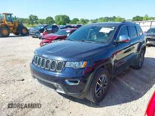 2017 Jeep Grand Cherokee Limited with VIN 1C4RJEBG9HC677036, listed as a IAAI auction lot 42187687 with 127,802 mi miles and . Bid and sale history available at DreamBid. Image 17.