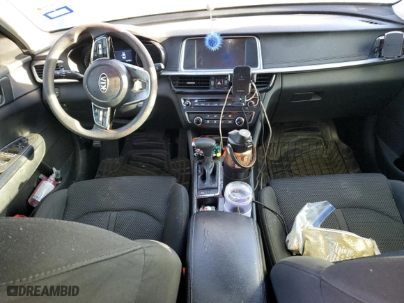 2019 Kia Optima LX with VIN 5XXGT4L34KG377189, listed as a Copart auction lot 81946464 with 133,785 mi miles and Salvage Title. Bid and sale history available at carsss.com. Image 8.