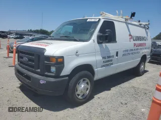 2010 Ford Econoline Cargo Commercial with VIN 1FTNE2EL4ADA72562, listed as a Copart auction lot 62917405 with 82,186 mi miles and Clean title. Bid and sale history available at DreamBid. Image 1.