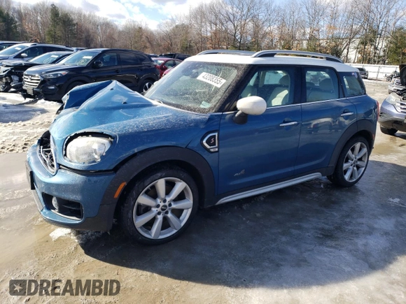 2020 MINI Countryman Cooper S с VIN WMZYX1C07L3L31791, выставлен на аукционе Copart как лот 43208355 с пробегом 32 725 миль миль и Списание • Salvage title. История ставок и продаж доступна на DreamBid. Изображение 1.