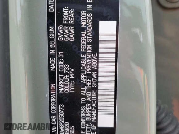 2023 Volvo XC40 Plus Dark Theme с VIN YV4L12UW6P2050773, выставлен на аукционе Copart как лот 62941745 с пробегом 39 865 миль миль и Списание • Salvage title. История ставок и продаж доступна на DreamBid. Изображение 12.