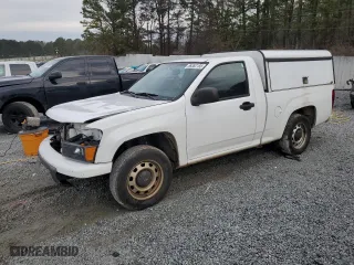 2012 Chevrolet Colorado Work Truck with VIN 1GCCSBFE3C8143424, listed as a Copart auction lot 89362185 with 0 mi miles and Salvage Title. Bid and sale history available at carsss.com. Image 1.
