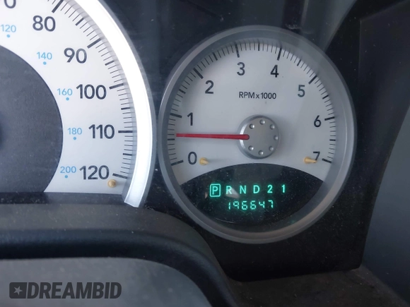 2007 Dodge Durango SLT with VIN 1D8HB48N47F544451, listed as a IAAI auction lot 41803546 with 196,647 mi miles and . Bid and sale history available at DreamBid. Image 15.