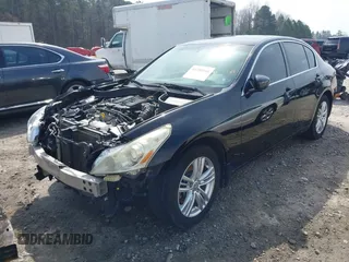 2013 Infiniti G37 x with VIN JN1CV6AR3DM752260, listed as a IAAI auction lot 41780566 with 108,985 mi miles and . Bid and sale history available at carsss.com. Image 19.