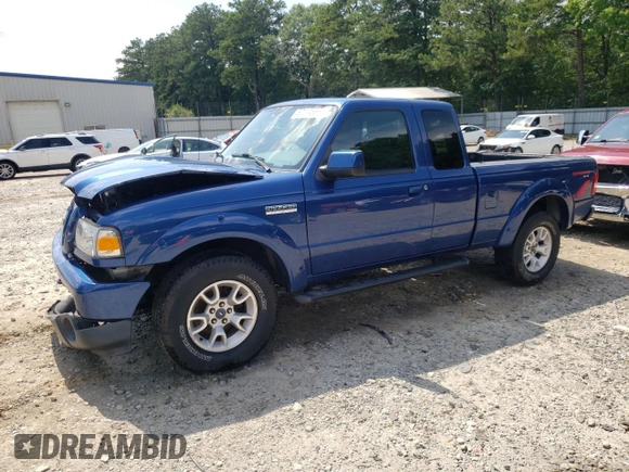 2011 Ford Ranger XLT with VIN 1FTLR4FE5BPA70682, listed as a Copart auction lot 62114555 with 58,319 mi miles and Salvage title. Bid and sale history available at DreamBid. Image 1.