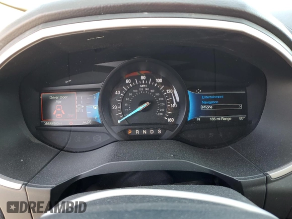 2021 Ford Edge SEL with VIN 2FMPK4J9XMBA16252, listed as a Copart auction lot 52359335 with 56,889 mi miles and Salvage Title. Bid and sale history available at carsss.com. Image 9.