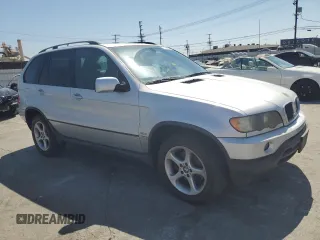 2002 BMW X5 3.0i with VIN 5UXFA53562LP41829, listed as a Copart auction lot 71306874 with 175,291 mi miles and Salvage Title. Bid and sale history available at carsss.com. Image 4.