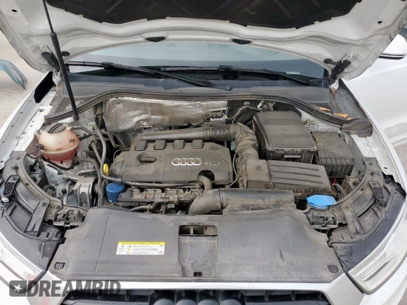 2018 Audi Q3 Premium with VIN WA1BCCFSXJR002727, listed as a Copart auction lot 56356255 with 45,092 mi miles and Salvage title. Bid and sale history available at DreamBid. Image 12.