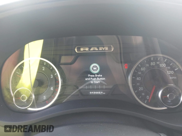 2024 Ram 2500 Big Horn with VIN 3C6UR5DL3RG269750, listed as a IAAI auction lot 42393351 with 12,442 mi miles and . Bid and sale history available at DreamBid. Image 7.