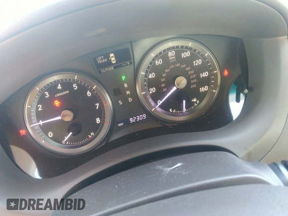2010 Lexus ES 330 with VIN JTHBK1EG0A2399298, listed as a IAAI auction lot 41853926 with 92,309 mi miles and . Bid and sale history available at DreamBid. Image 7.