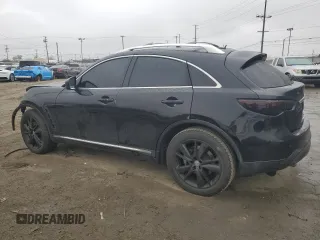 2012 Infiniti FX with VIN JN8AS1MU8CM122012, listed as a Copart auction lot 44778585 with 115,322 mi miles and Salvage title. Bid and sale history available at DreamBid. Image 2.