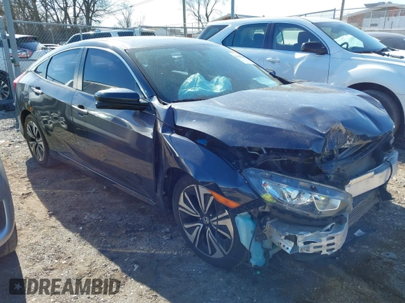 2017 Honda Civic EX-T with VIN 2HGFC1F33HH652645, listed as a IAAI auction lot 41441890 with Not Provided miles. Bid and sale history available at carsss.com. Image 1.