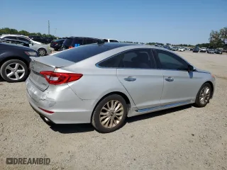 2015 Hyundai Sonata 2.4L Limited with VIN 5NPE34AF9FH034036, listed as a Copart auction lot 53447495 with 187,072 mi miles and Clean Title. Bid and sale history available at carsss.com. Image 3.