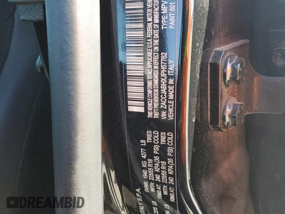 2018 Jeep Renegade Latitude z VIN ZACCJABHXJPH57762, wystawiony jako Copart lot #77772334 z przebiegiem 119 558 mil mil oraz Szkoda całkowita • Salvage title. Historia ofert i sprzedaży dostępna na DreamBid. Obrazek 13.