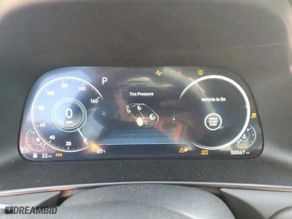 2020 Hyundai Sonata Limited with VIN 5NPEH4J28LH027783, listed as a Copart auction lot 48025685 with 50,067 mi miles and Salvage Title. Bid and sale history available at carsss.com. Image 9.