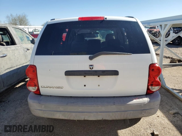 2004 Dodge Durango SXT with VIN 1D4HD38N14F133672, listed as a Copart auction lot 66211384 with 147,186 mi miles and Clean title. Bid and sale history available at DreamBid. Image 6.